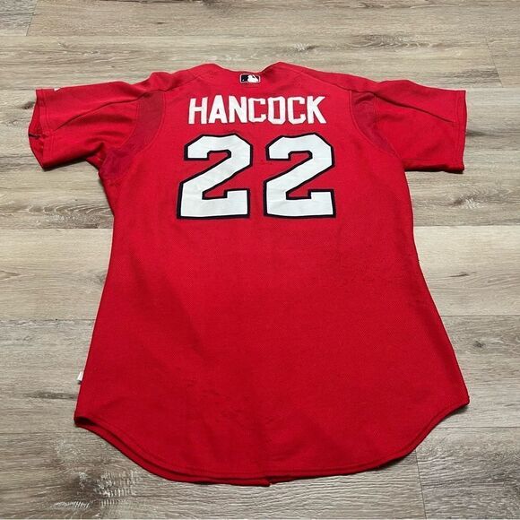 Vintage St. Louis Cardinals Majestic Jersey Size 46 MLB Baseball Red PLEASE READ - Picture 13 of 13